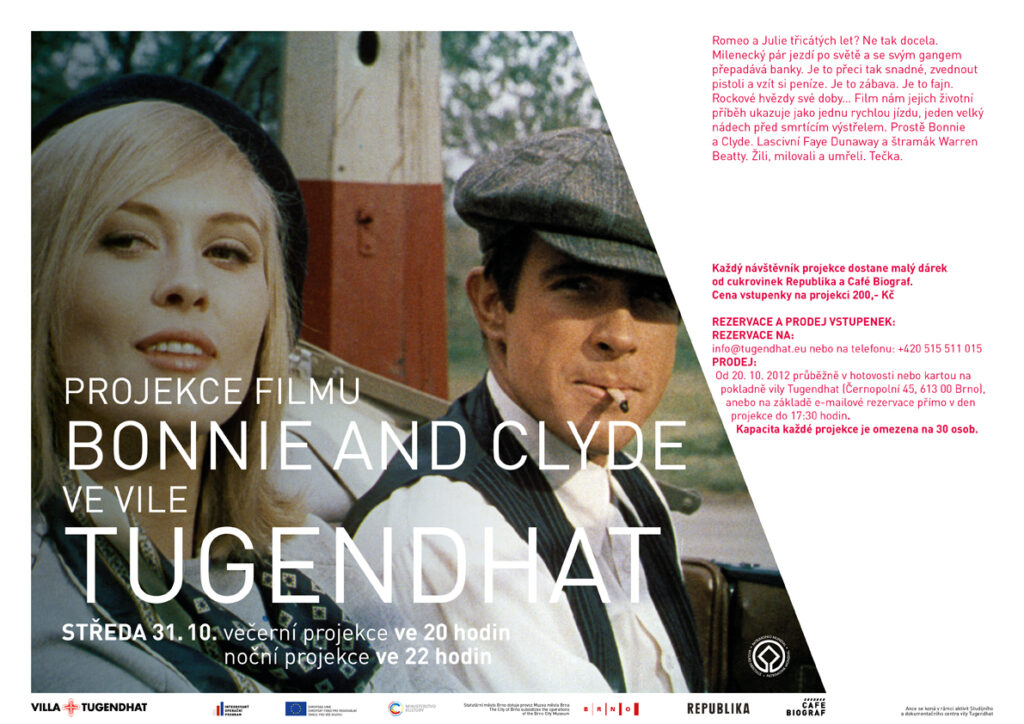 BONNIE AND CLYDE IN VILLA TUGENDHAT