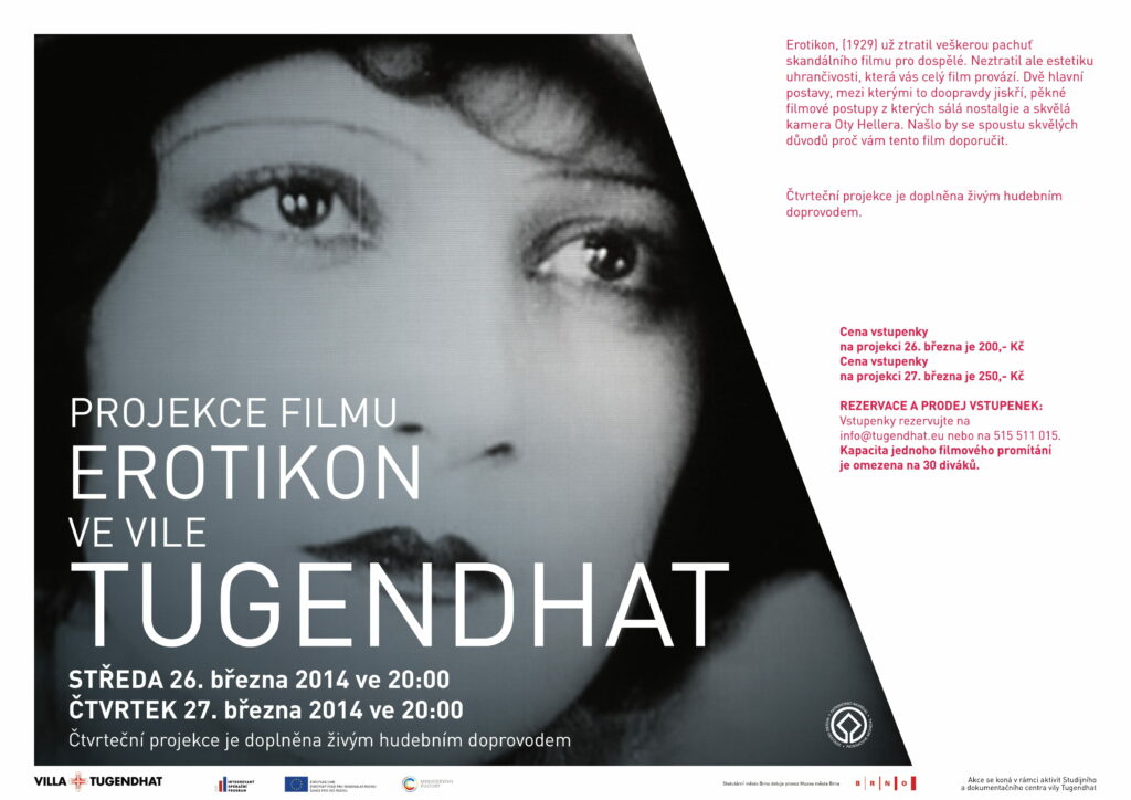 EROTICON – FILM SCREENING IN VILLA TUGENDHAT