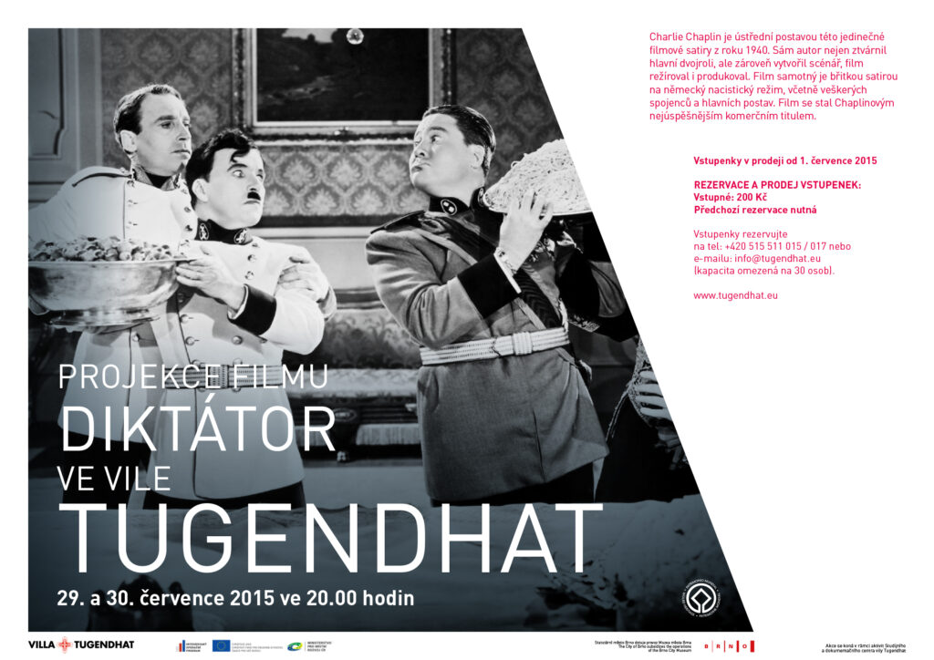 FILM SCREENING: DICTATOR IN VILLA TUGENDHAT