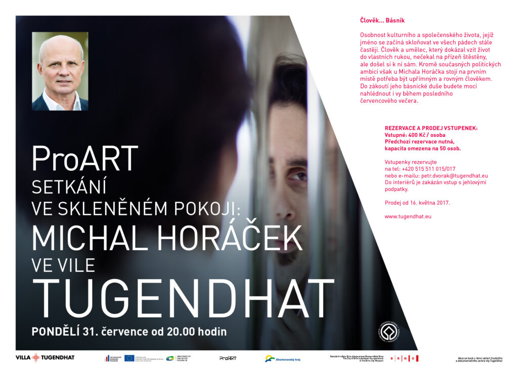 PROART MEETING IN THE GLASS ROOM: MICHAL HORÁČEK