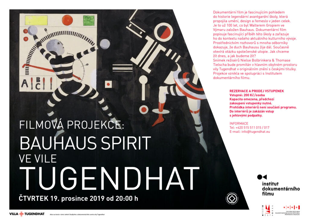 FILMOVÁ PROJEKCE: BAUHAUS SPIRIT