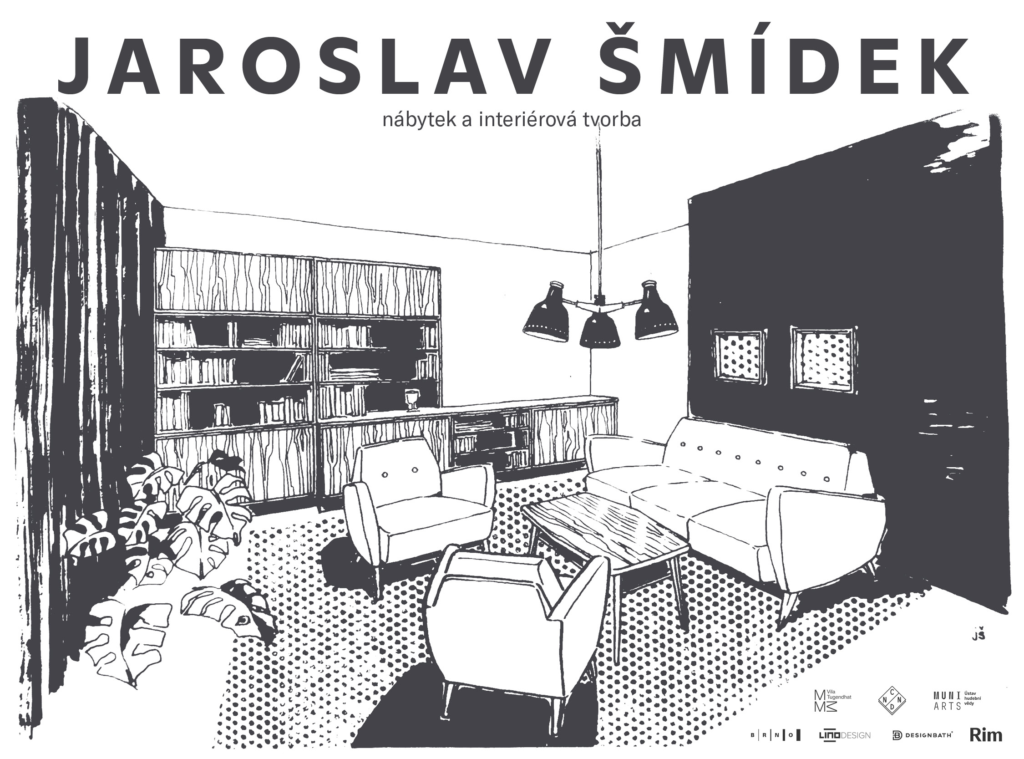 Komentovaná prohlídka výstavy Jaroslav Šmídek: nábytek a interiérová tvorba